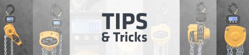 Tipps & Tricks | Hebezeuge mit Kranwaage neu in unserem Sortiment!