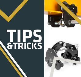 Tipps & Tricks für die Verwendung und Wartung von Fahrwerk- und Trägerklemmen